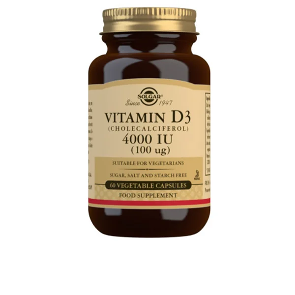 VIT D3 4000 UI 100 mcg. cápsulas vegetales