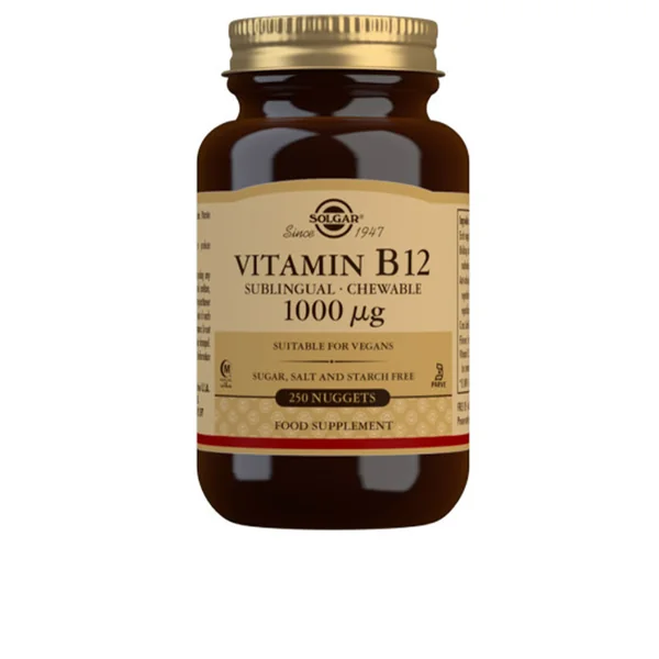 VITAMINE B12 1000mcg.(CYANOCOBALAMINE) capsules à croquer