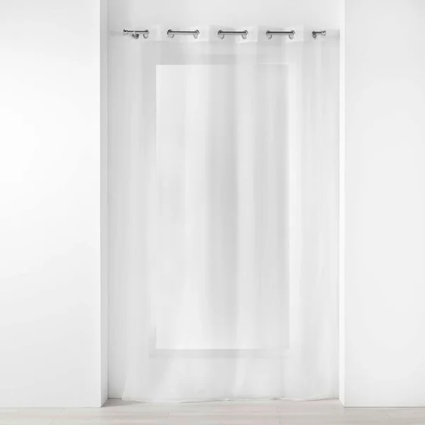 Voilage à œillets tissé VOILIZEA blanc 140x240cm