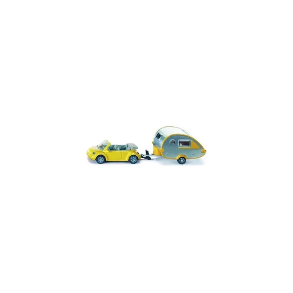 Voiture avec caravane