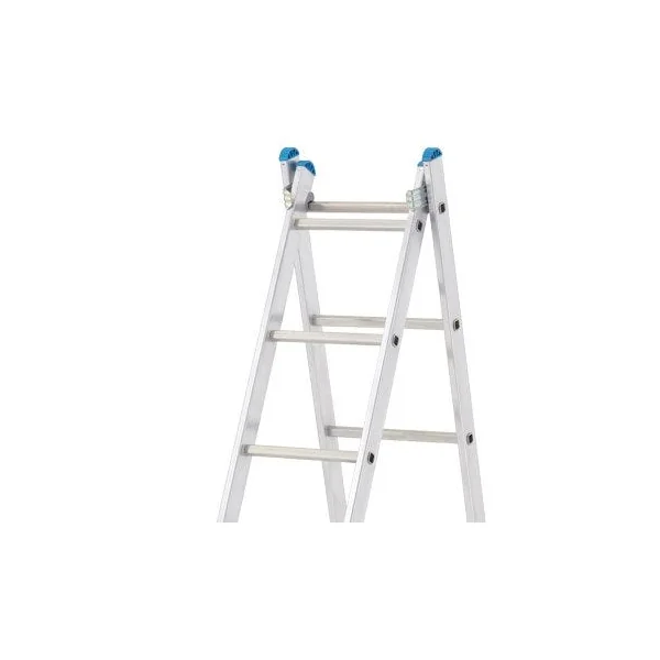 Échelle transformable aluminium 2x8 2,27/3,67m Brico