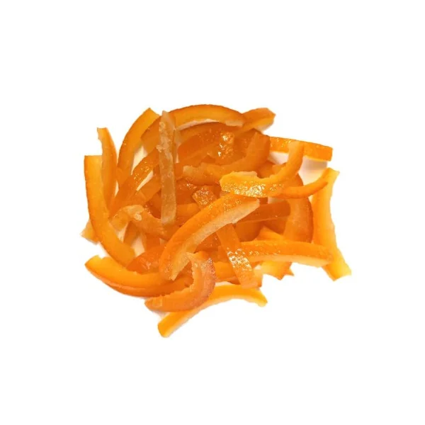 Écorces d'orange confite