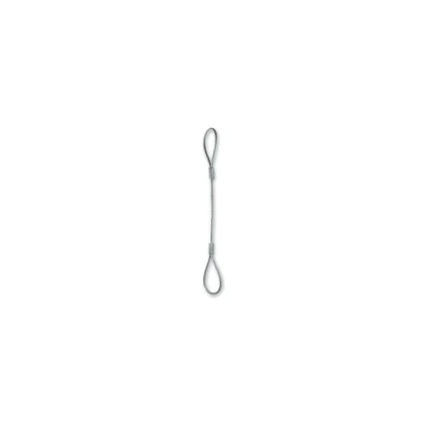 Élingue câble Ø12mm 1 brin avec 2 boucles manchonnées